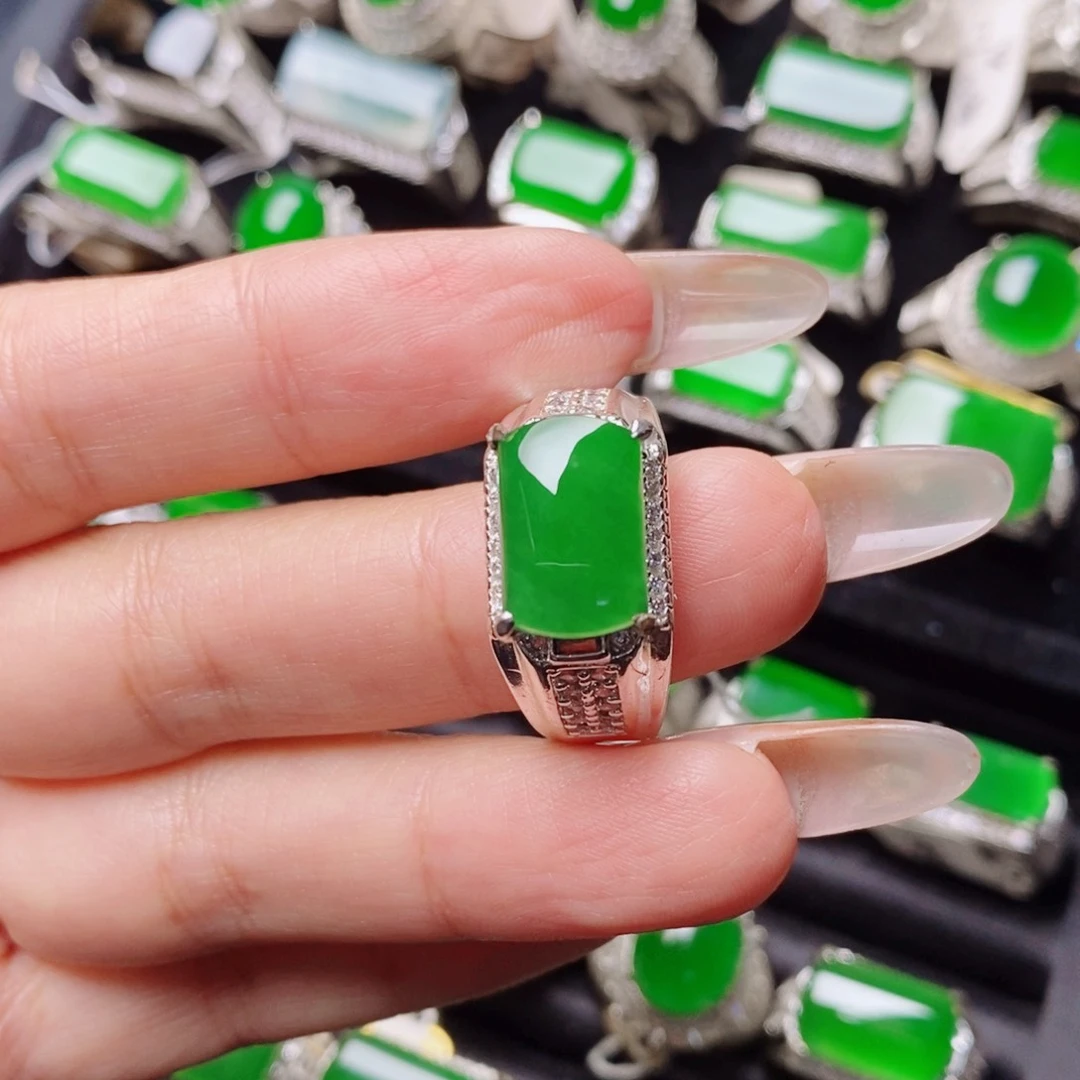 未镶嵌戒指翡翠天然翡翠正品