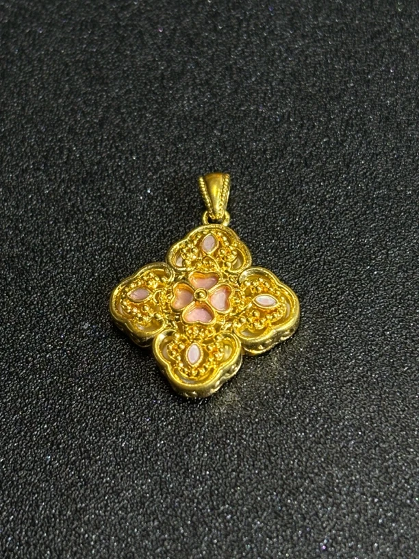 18k金 Au750 吊坠 送链子 a21