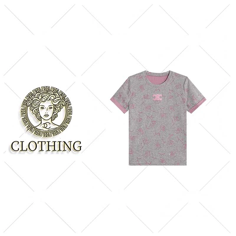 【CLOTHING/原创设计】A97908新款洋气百搭休闲短袖20