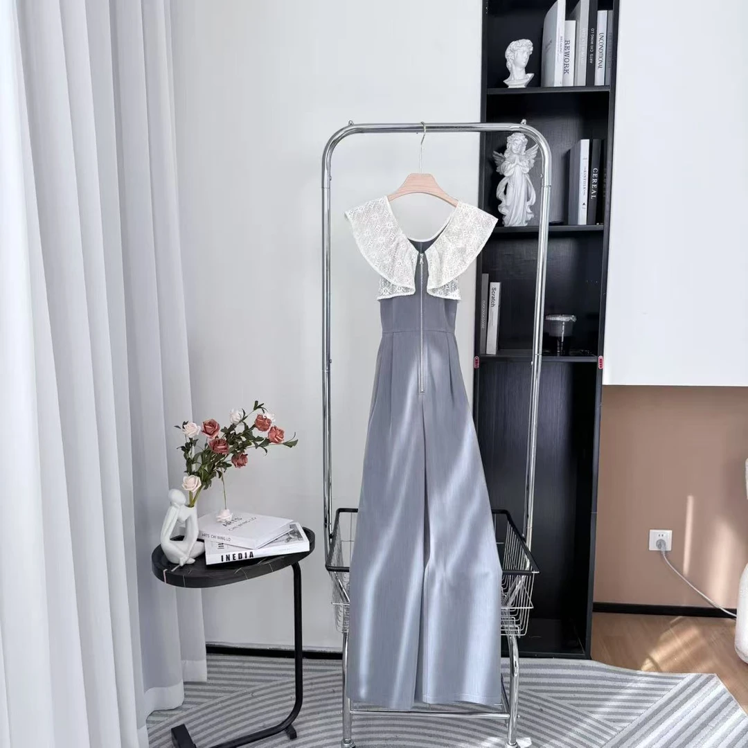 拉夏贝尔25夏季新气质时尚高级收腰显瘦连体裤 15642 RCK