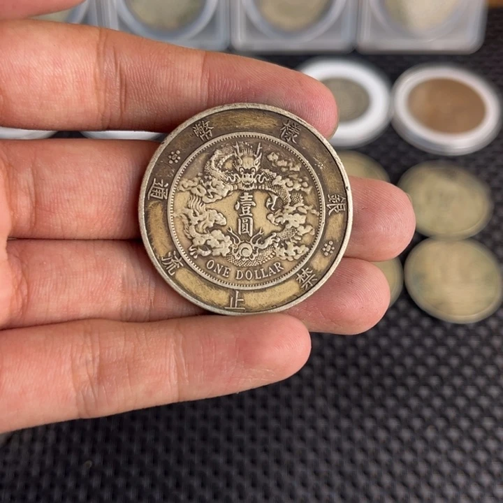 金属大头龙洋船洋工艺品
