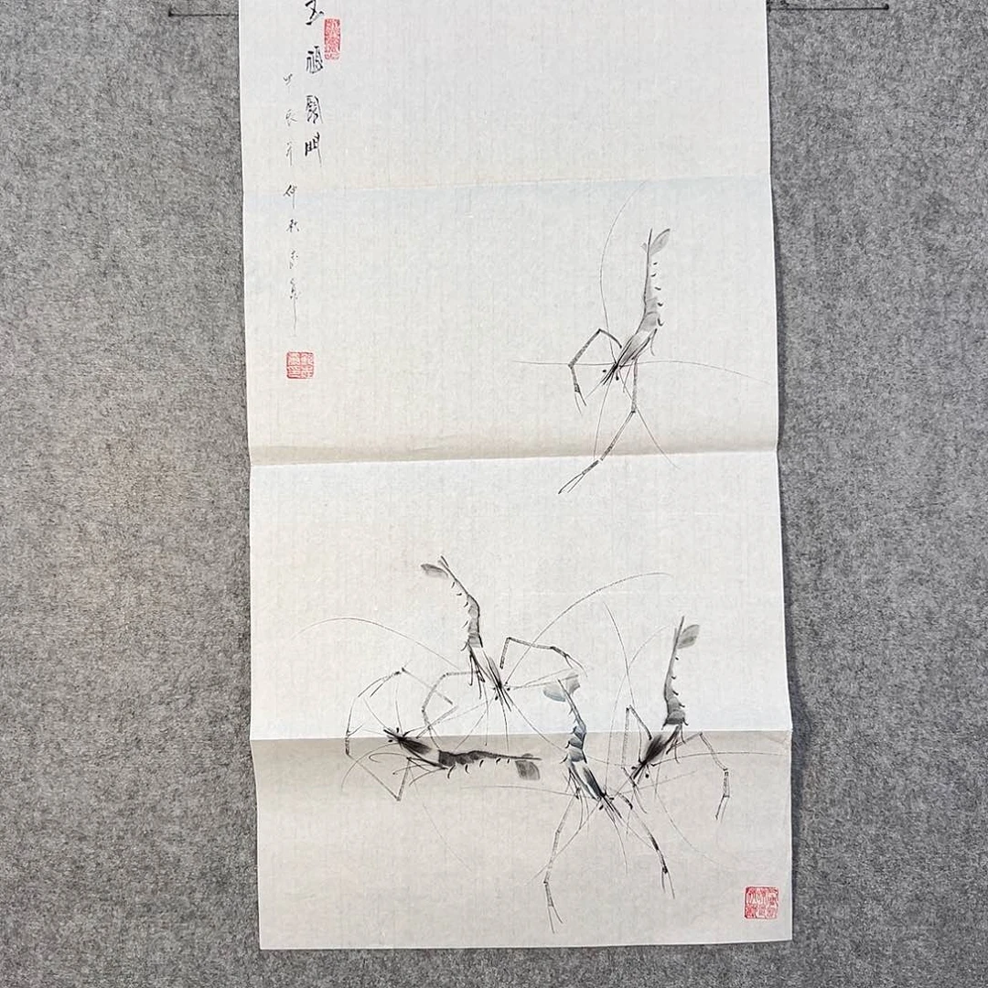 国画674 牡丹之花之叶的颜色与花色