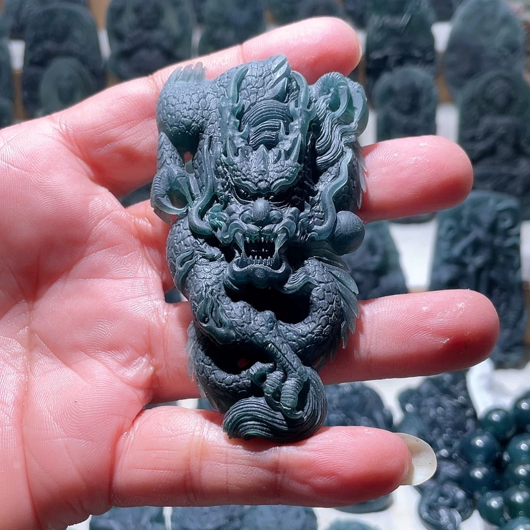 定制翡翠未镶嵌亦****辉龙