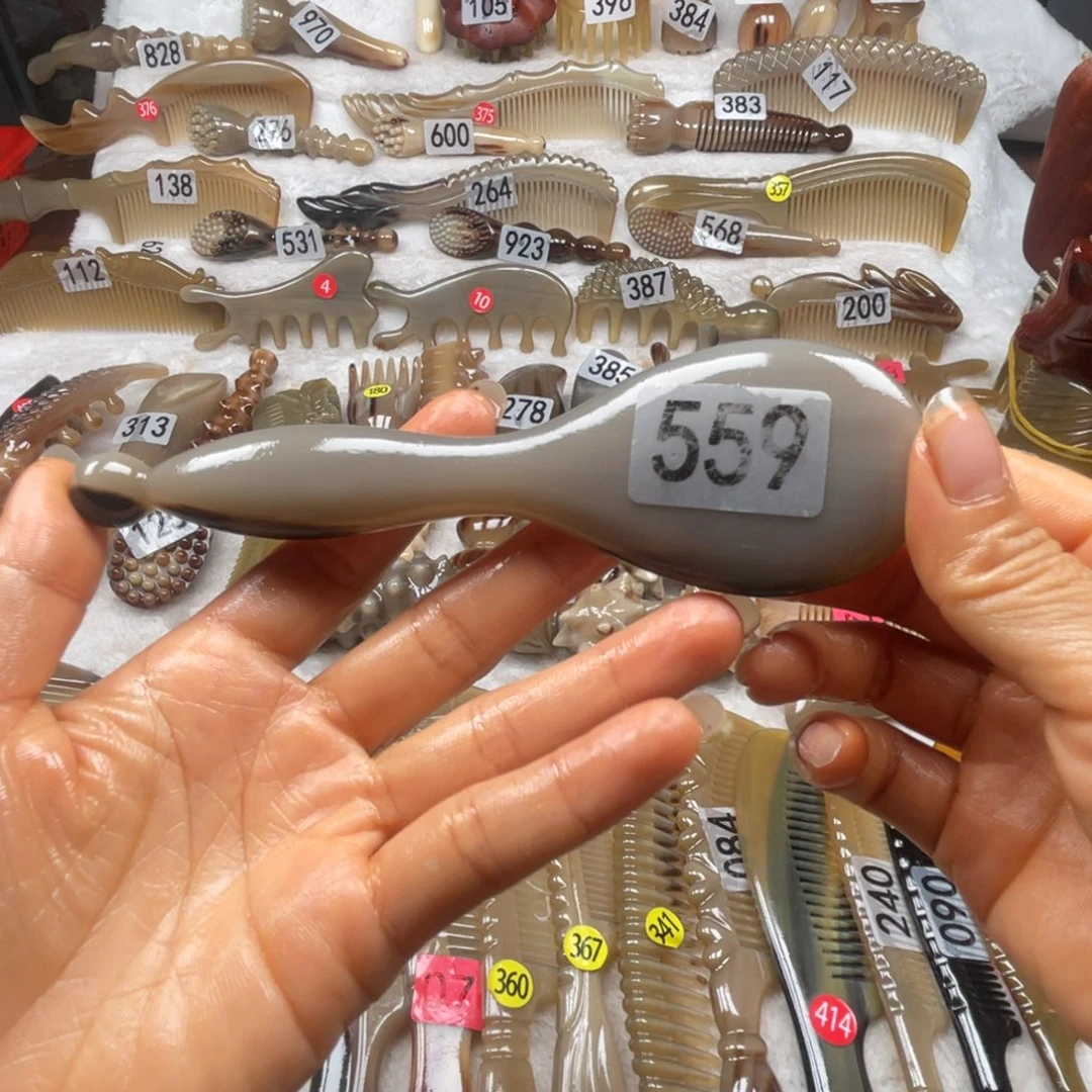 白***丁牛角梳牛角福利款