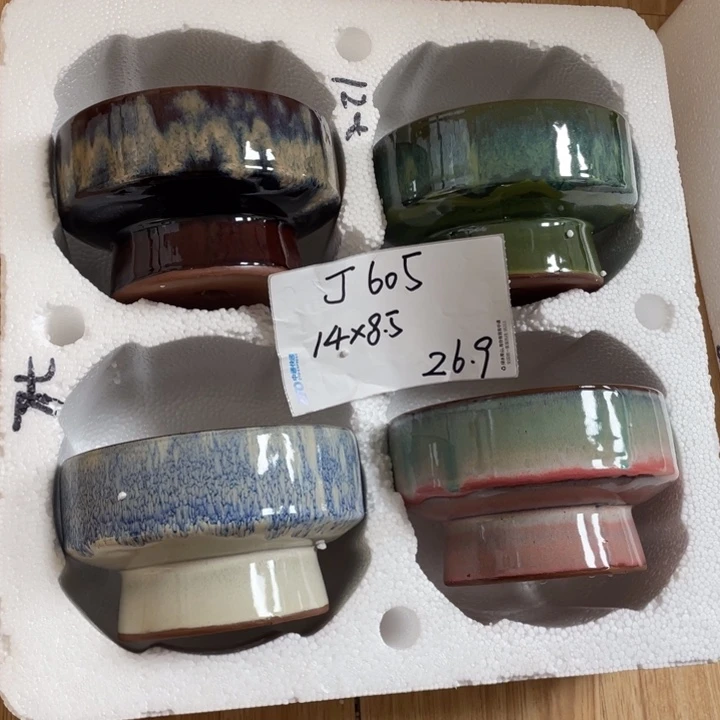 粗陶多肉花盆微瑕605