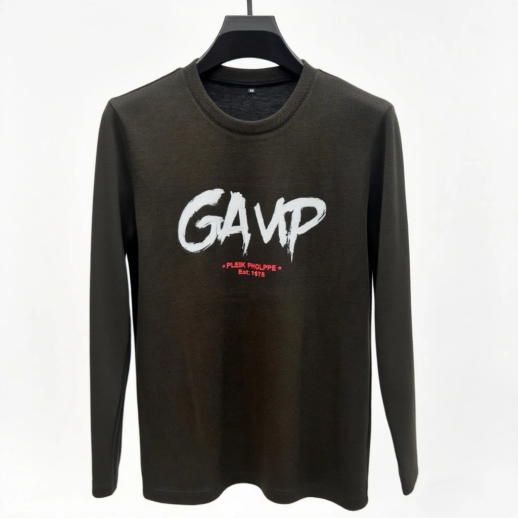 编号：071 VIP家秋冬新款印花百搭长袖卫衣