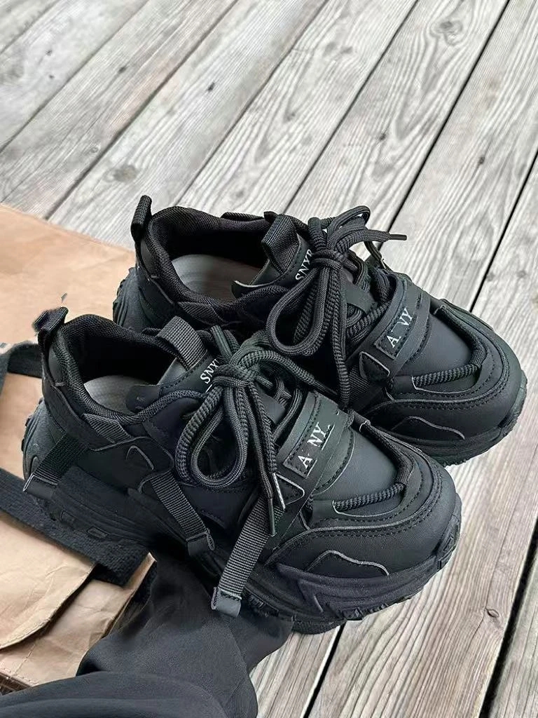 7525-XZ时尚简约老爹鞋