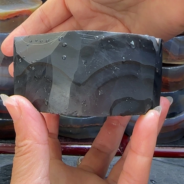 Q***姐定制玛瑙手镯定制