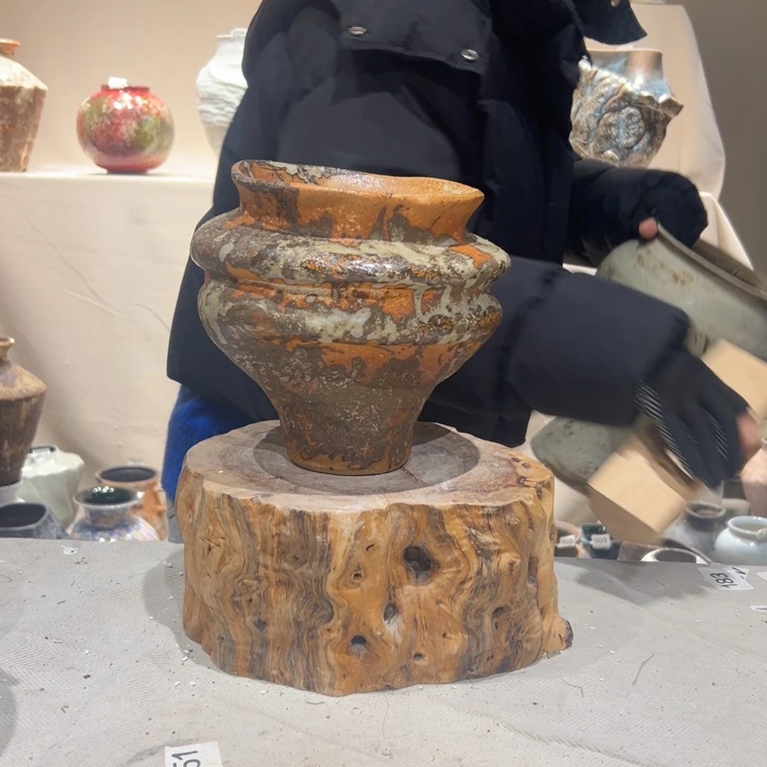 景德镇高温陶瓷花瓶摆件124花瓶摆件