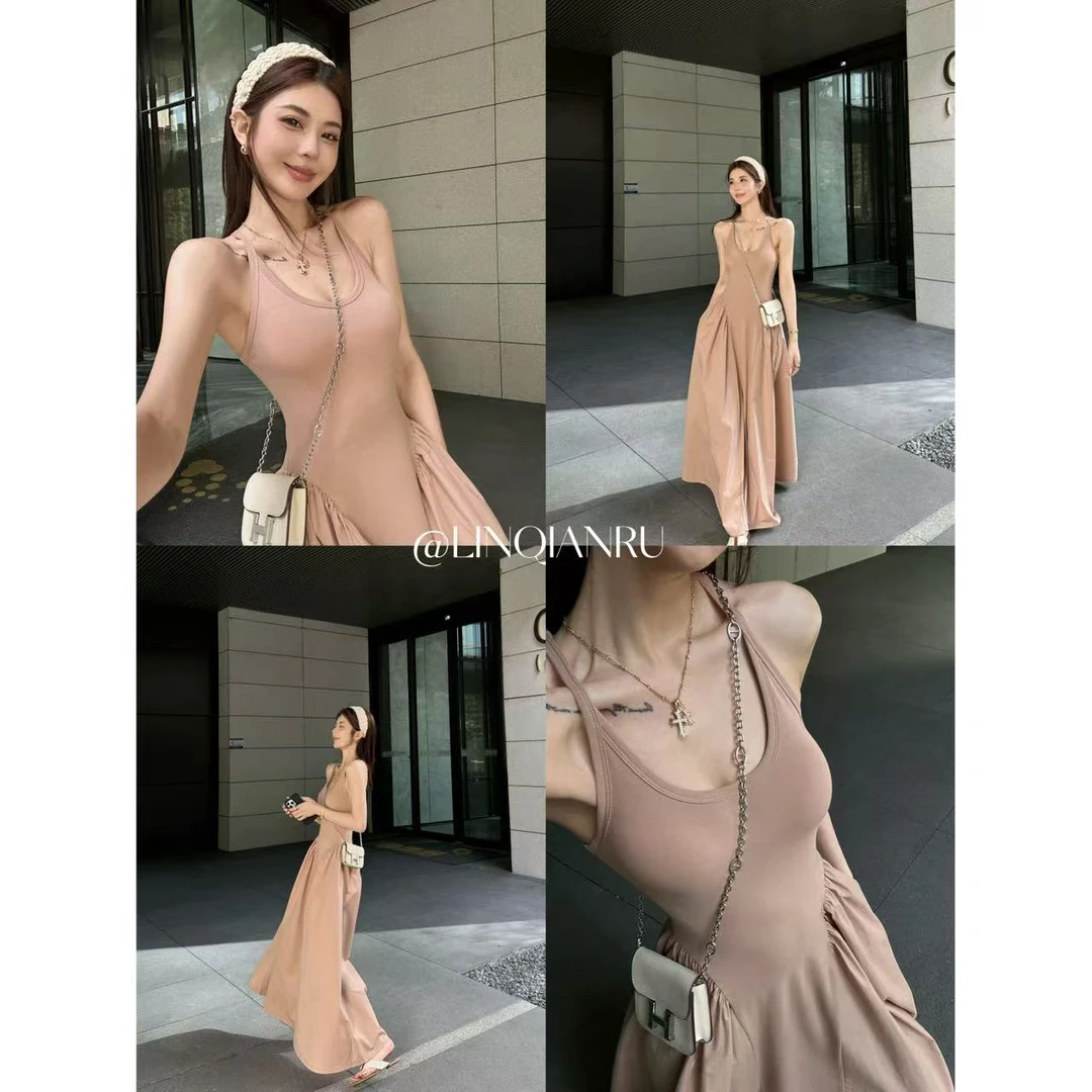 【林千入·乌木玫瑰】气质显瘦时尚夏季修身百搭设计感时尚套装