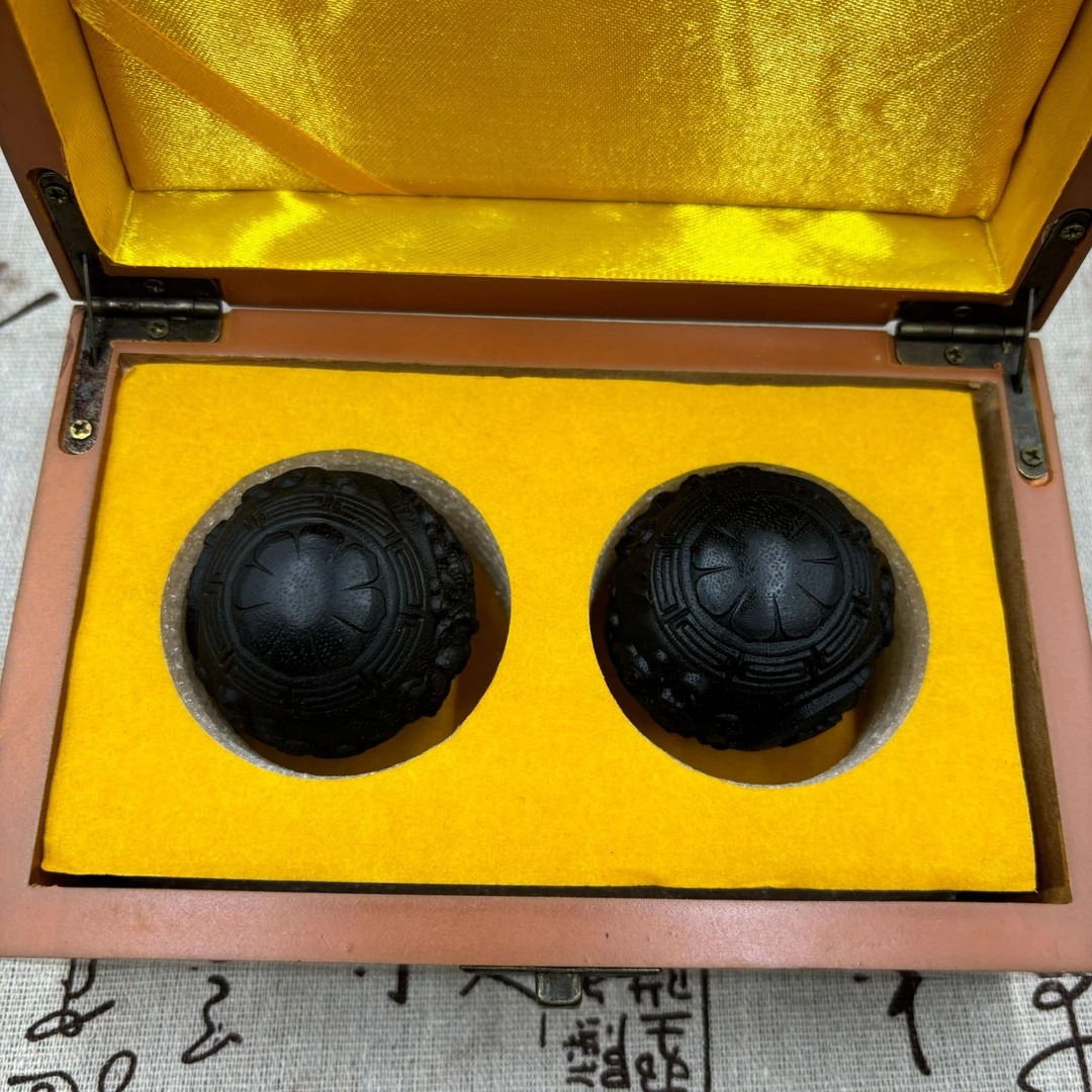 沉香雕刻手球把件大礼包7(拍一发四) 多样性发货