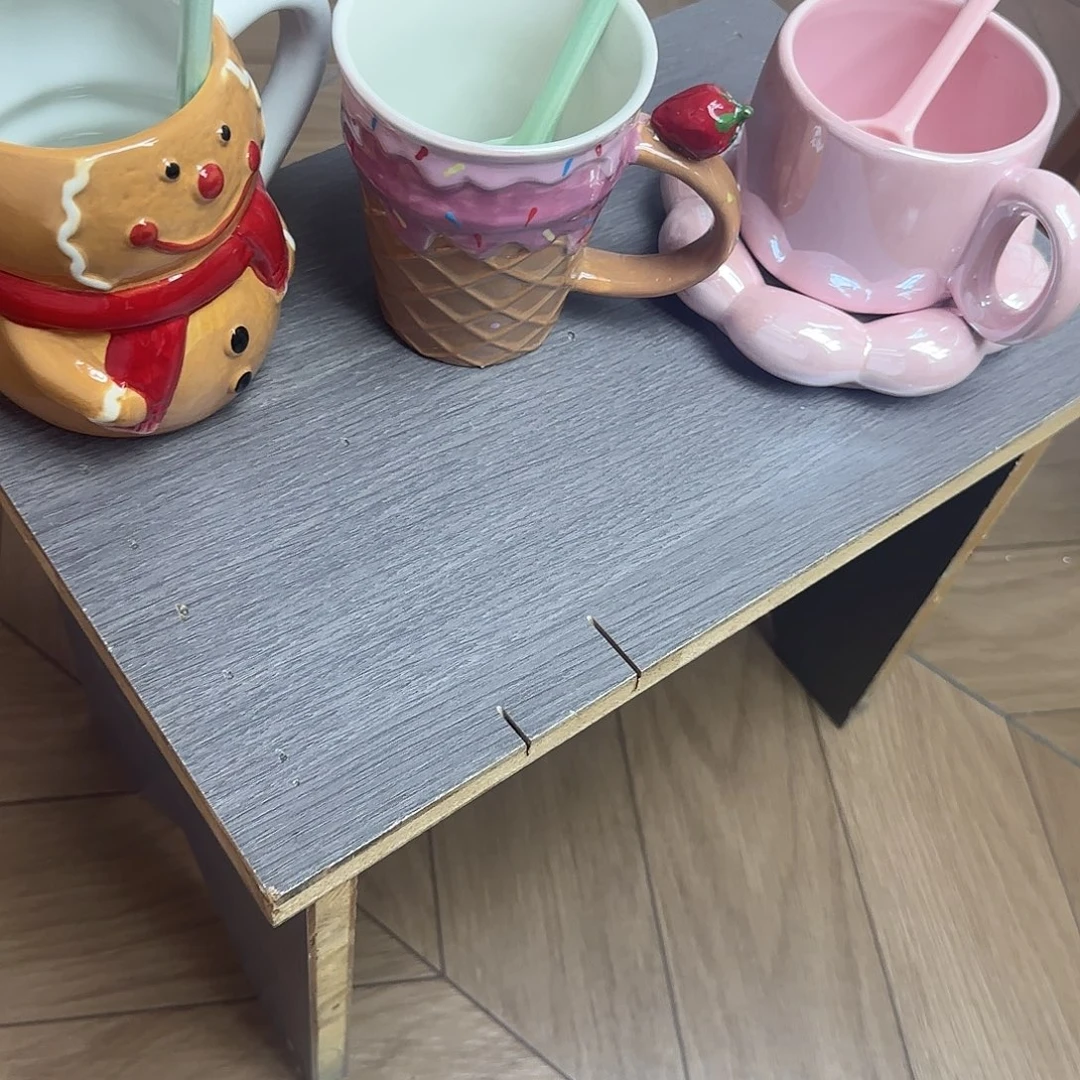 悦****草莓冰淇淋勺子+云朵粉色杯子+姜饼人杯子