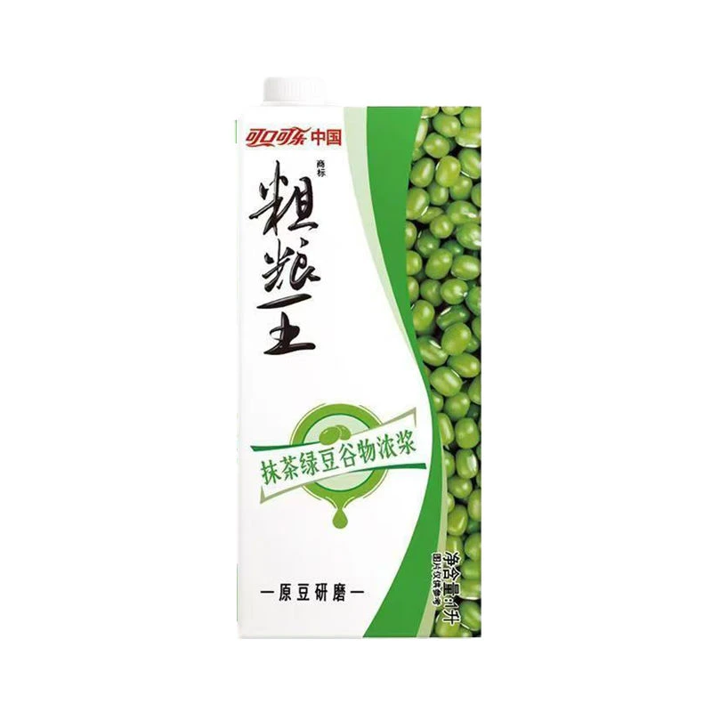 可口可乐粗粮王绿豆谷物浓浆1L */份