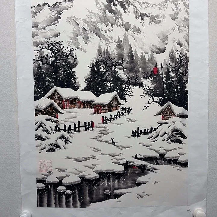 国画姜国华国画作品