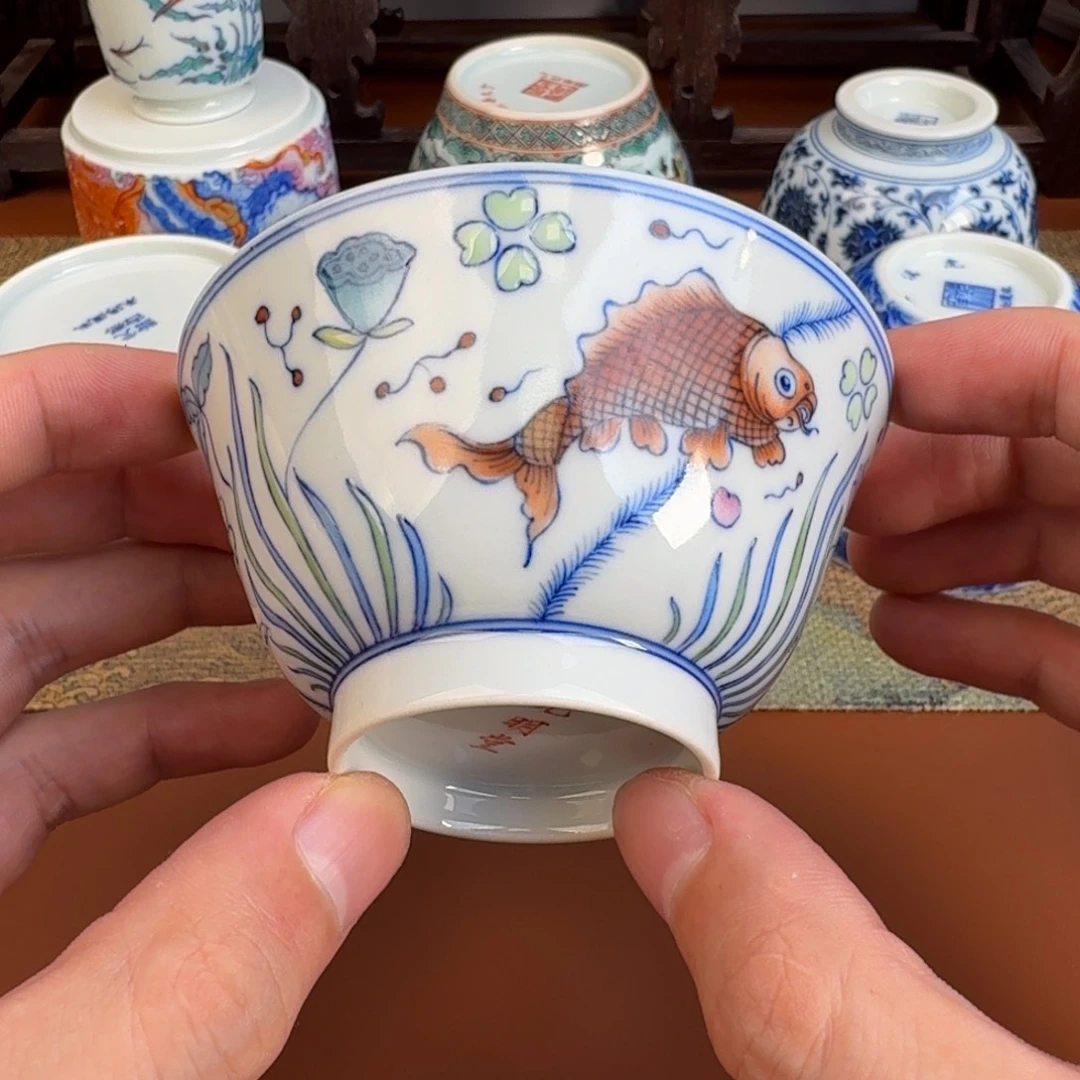 瓷片景德镇瓷器手工手绘