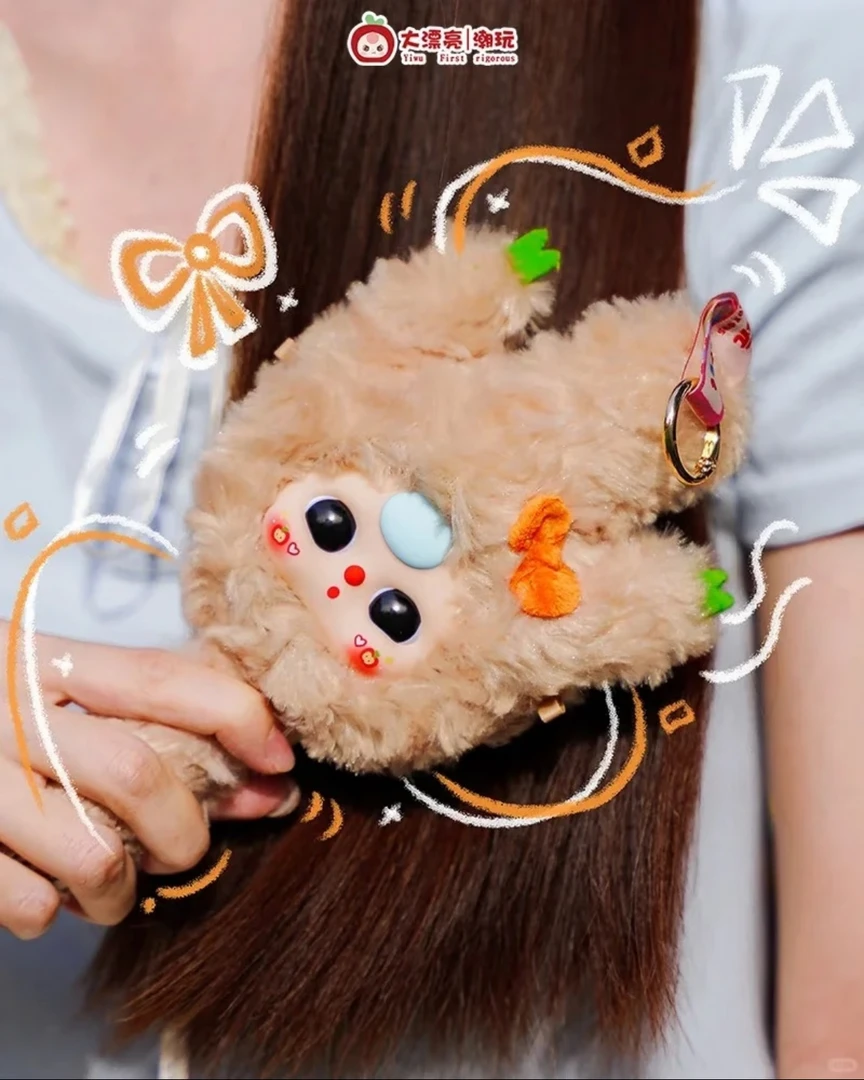 【米萌】娃三岁给梳梳头系列盲盒毛绒潮玩