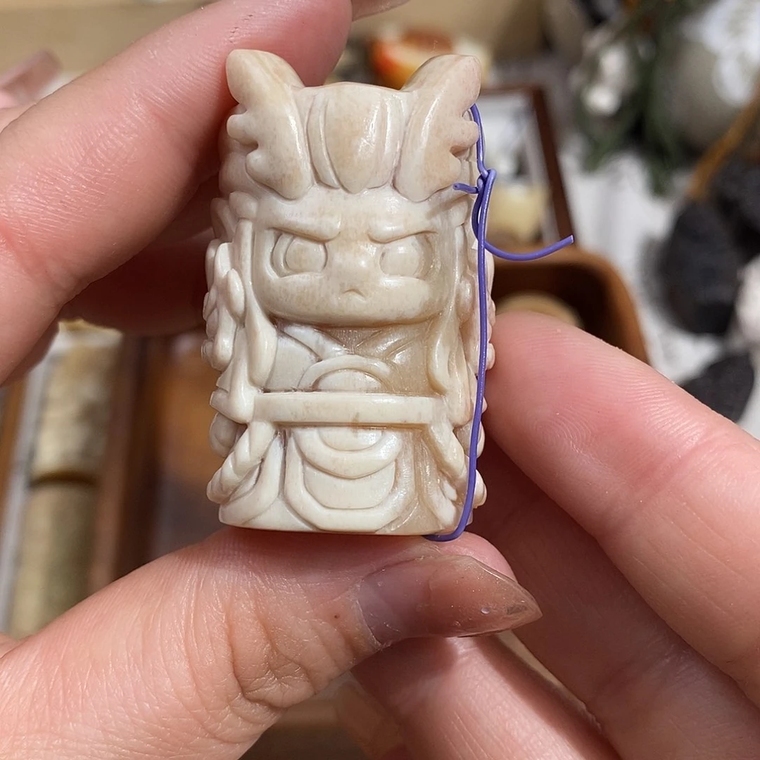 鹿骨把件M24龙爹骨笛29.1