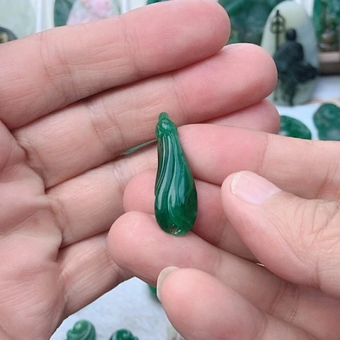 未镶嵌独山玉吊坠(不含链)瑞*