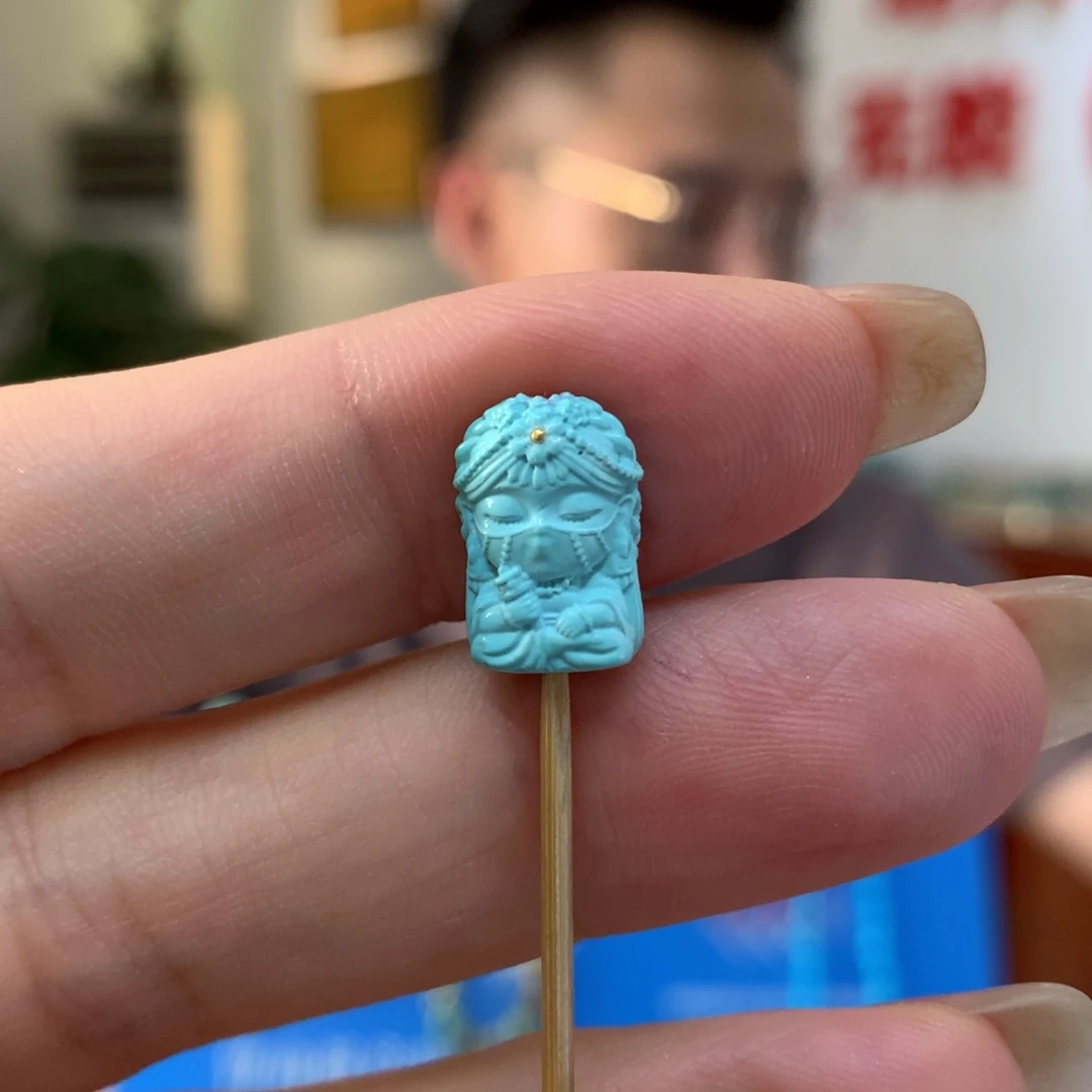 绿松石未镶嵌配饰