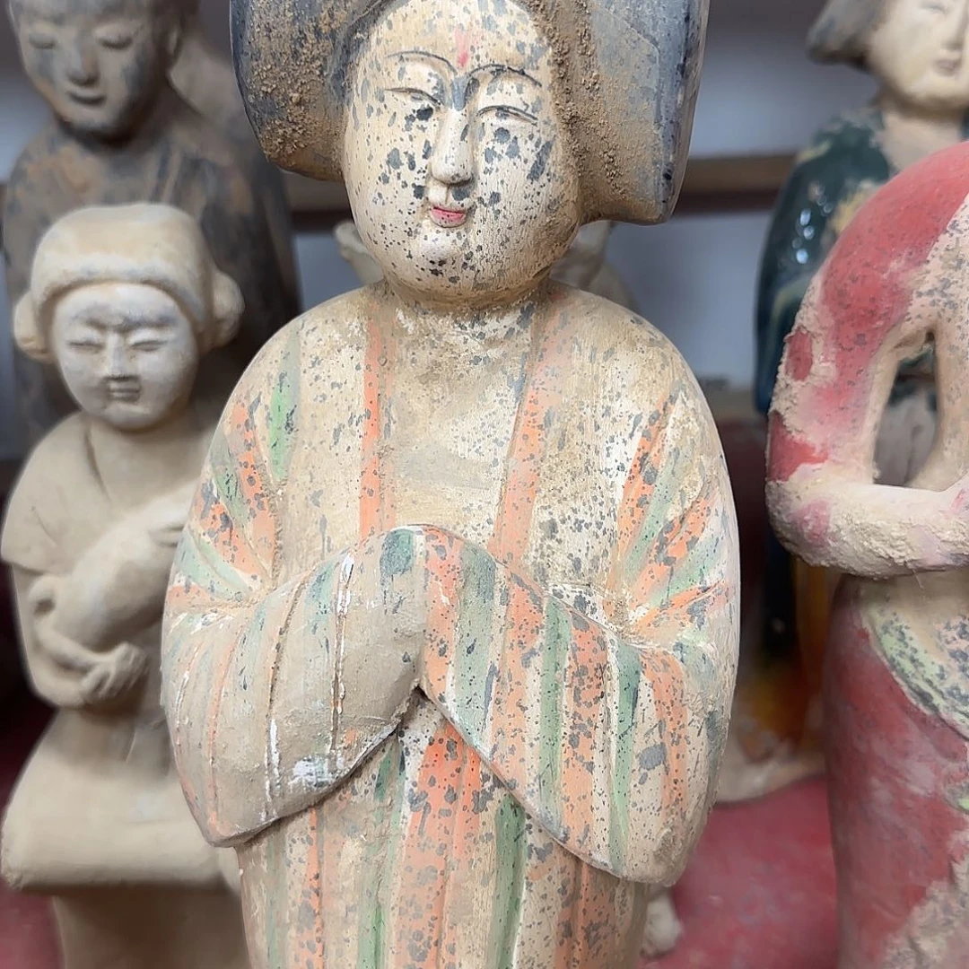 长***鬼摆件陶文房四宝精品摆件