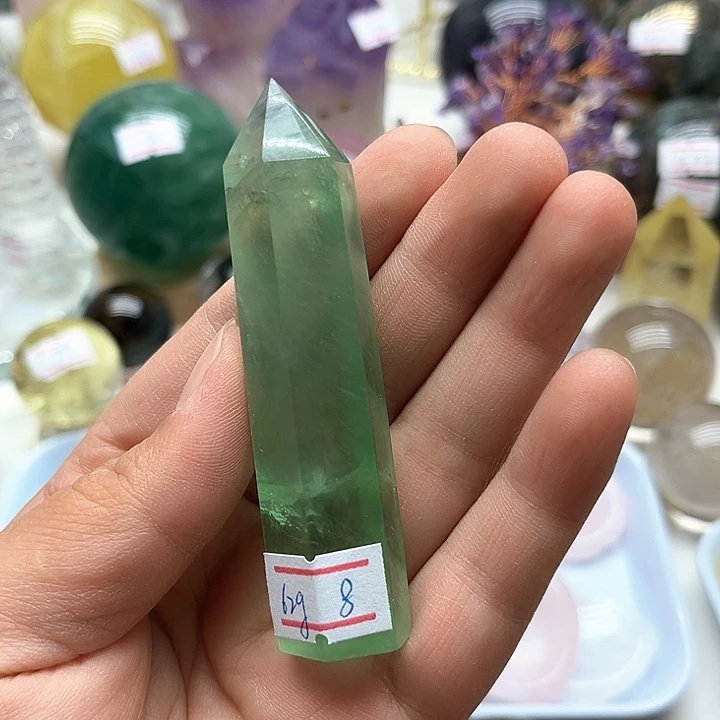 61克萤石柱未镶嵌萤石