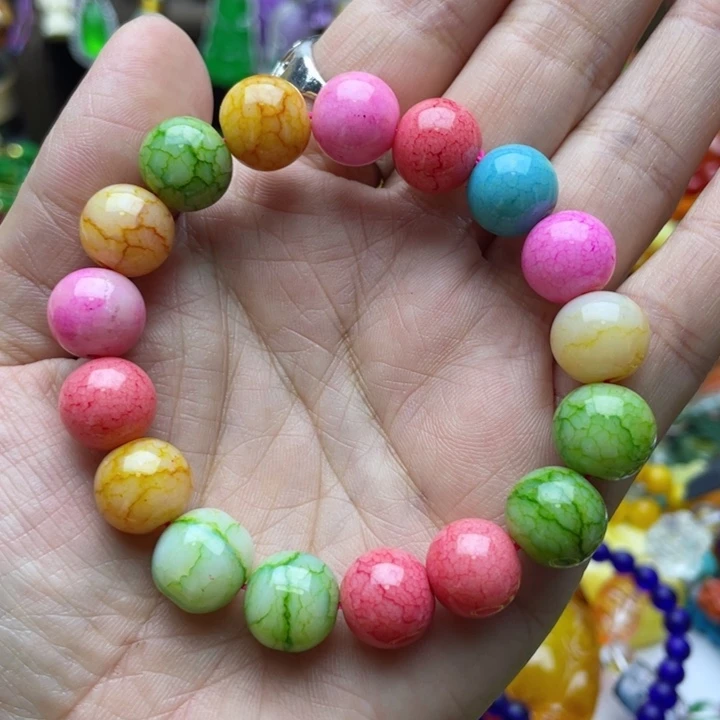 树脂制品106号彩色手串