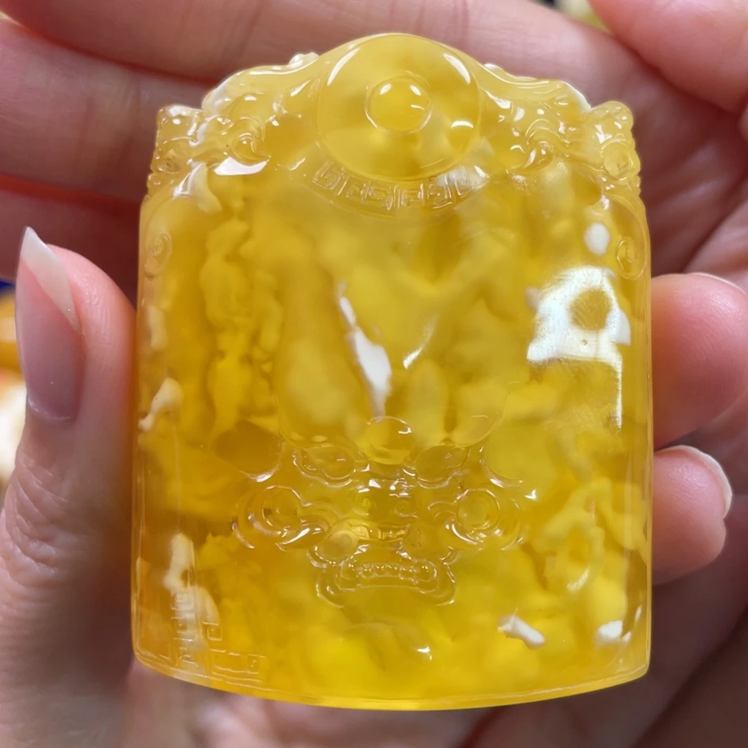 琥珀未镶嵌裸石琥珀蜜蜡