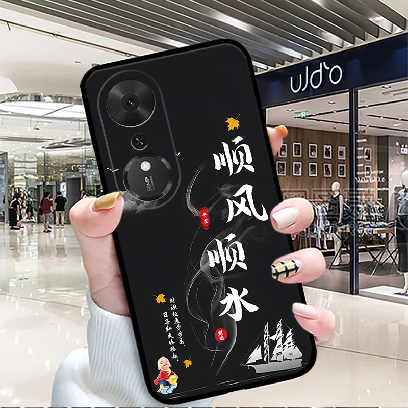 适用荣耀畅玩70Plus手机壳LOG-AN00软壳保护套女新款防摔男全包边