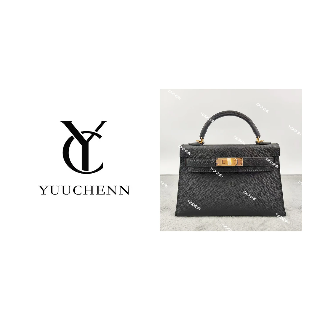 YUUCHENN/19cm原创设计高定真皮包HH4313