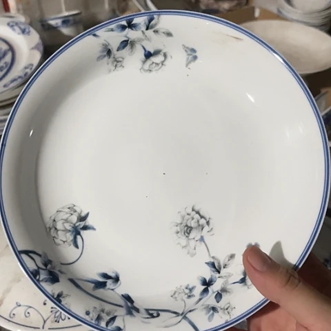 陶瓷8寸深窝盘一个