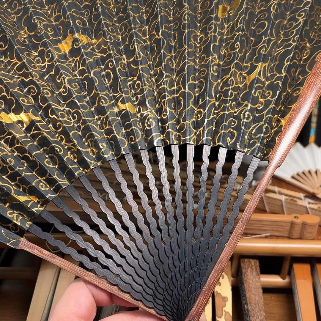 扇子芝麻粽龙鳞祥云金