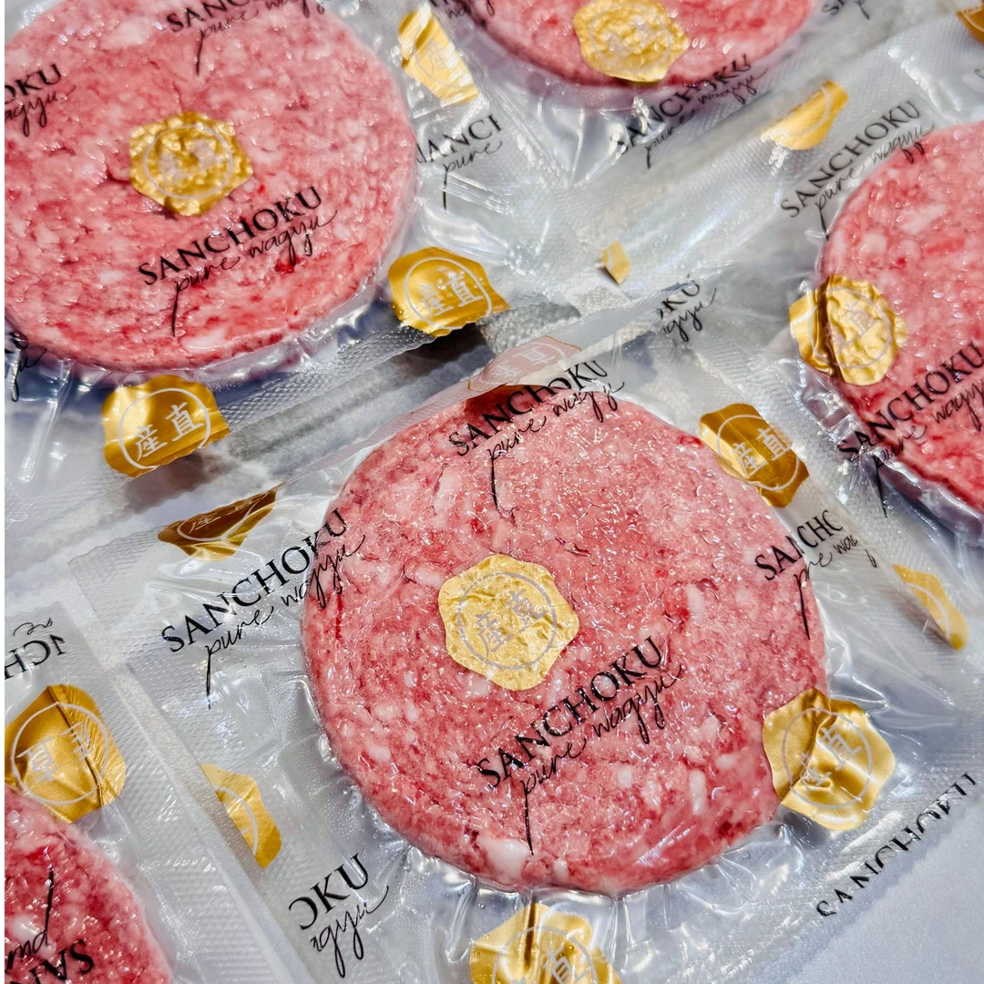 原切牛排澳洲进口M9金产值纯血和牛肉饼 早餐营养健康顺丰冷链