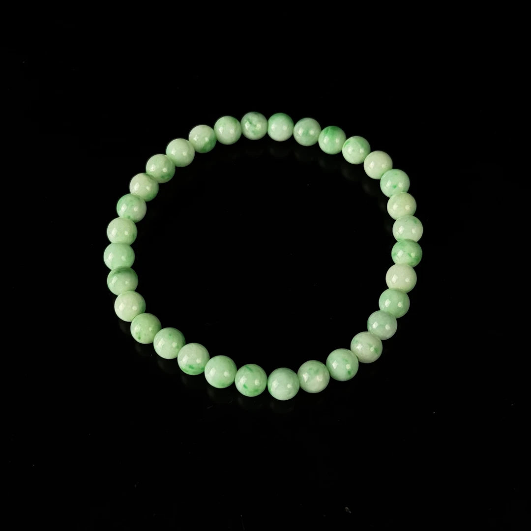 【云上叙】 3 QJD11000037 翡翠手串-多样性发一件 约5-6mm