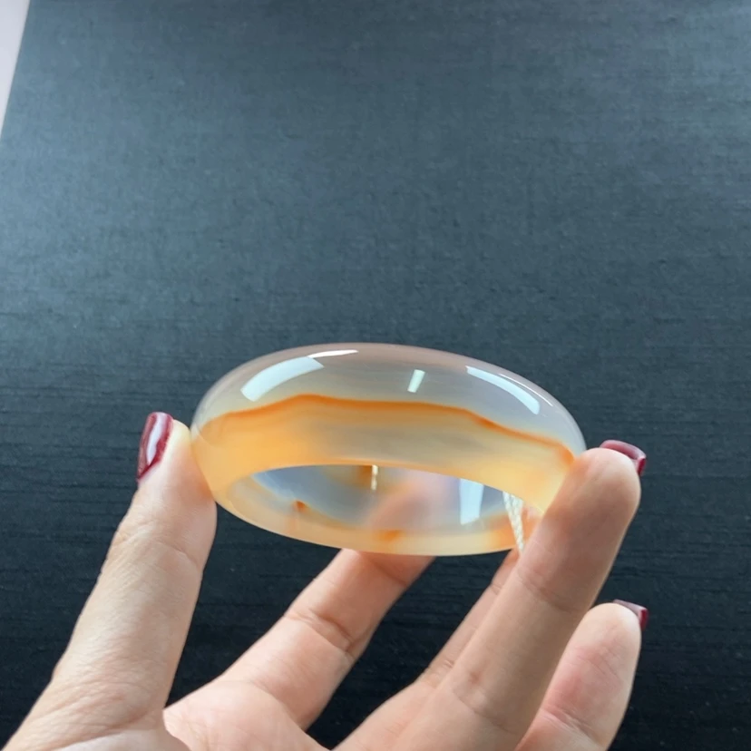 【闪购商品】玛瑙/玉髓手镯未镶嵌4****6