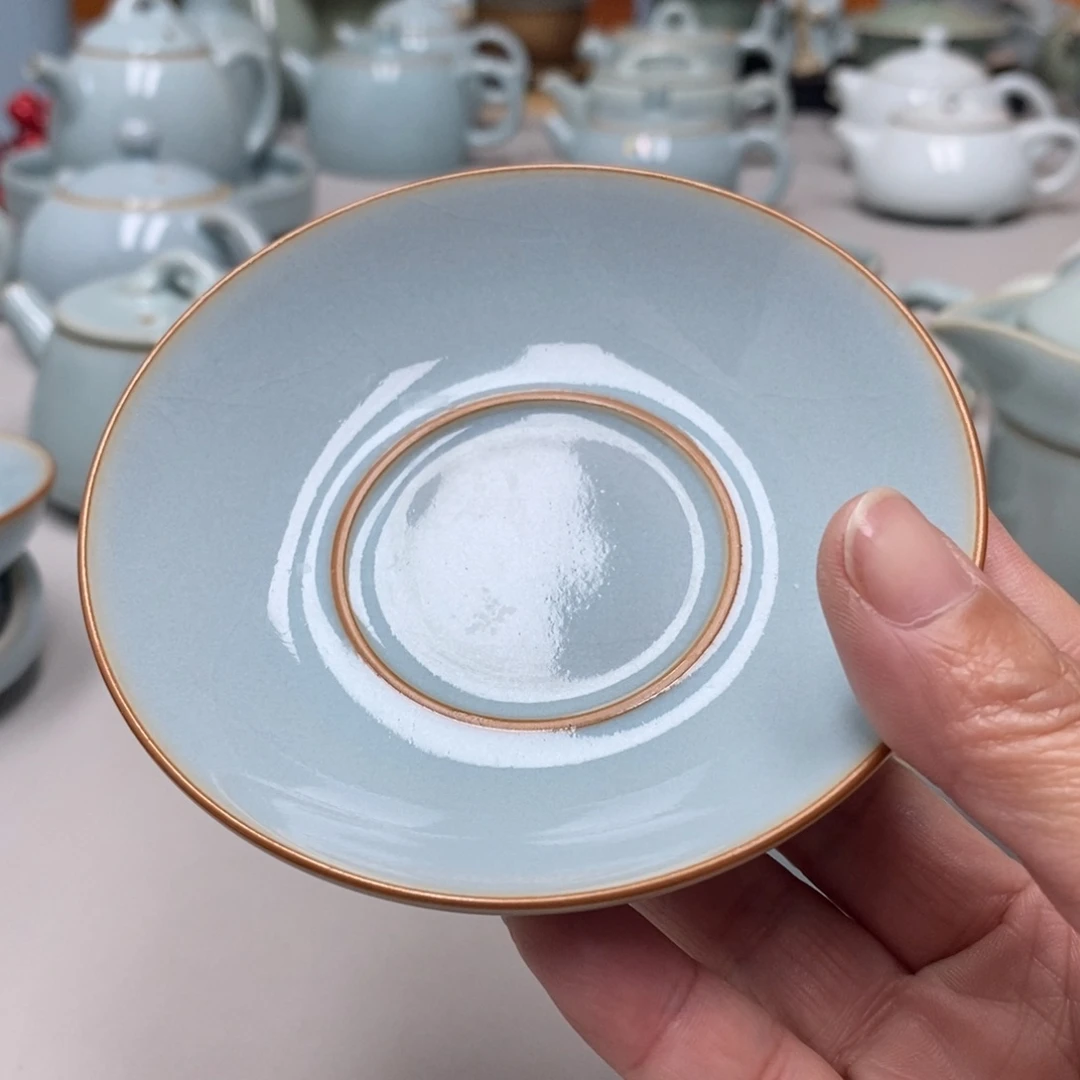 景*元宝盖碗托无礼盒