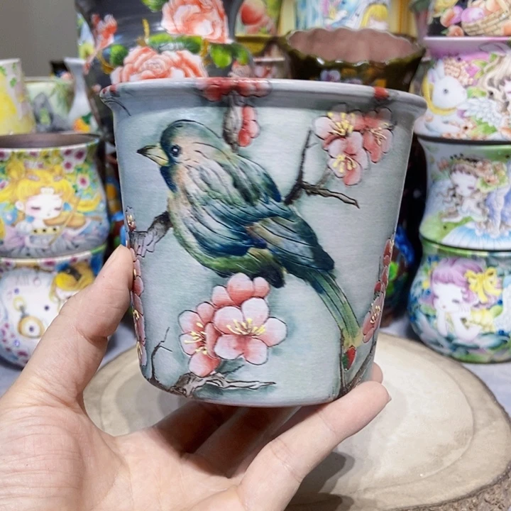 景德镇艺术手绘作品