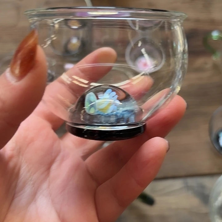 玻璃茶器水姆风水缸