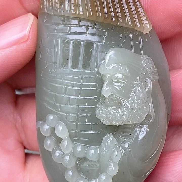 和田玉颈饰未镶嵌