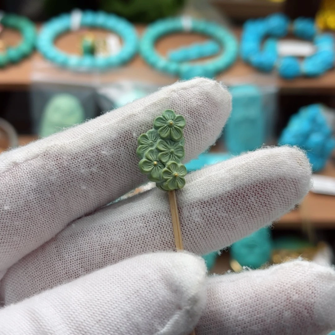 绿松石未镶嵌配饰