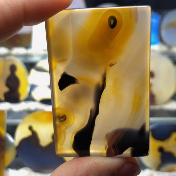 合金玛瑙/玉髓珠宝奇石101