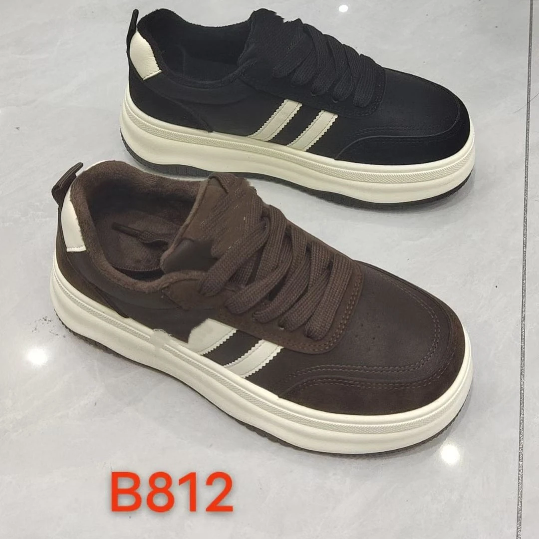 B812新款平底百搭休闲板鞋女鞋子