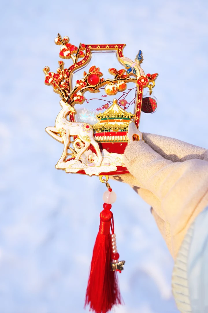 北京之礼故宫雪景冰箱贴伴手礼