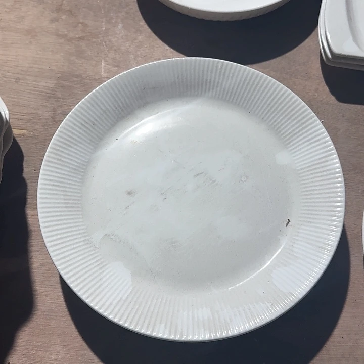 瓷11.5 英寸 平盘 2 个