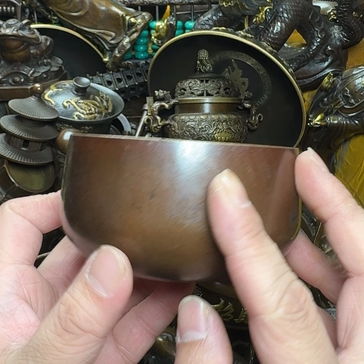 铜器摆件收收藏藏