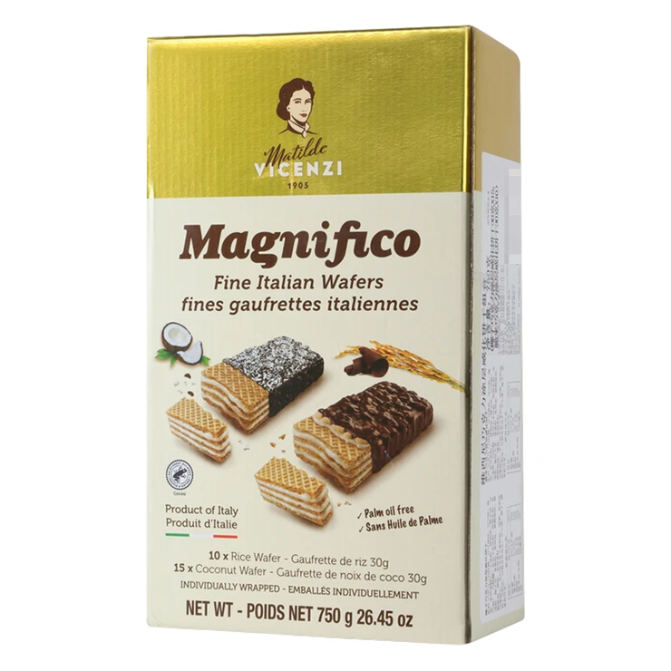 Costco维西尼 巧克力涂层 威化 饼干组合 750g解馋零食