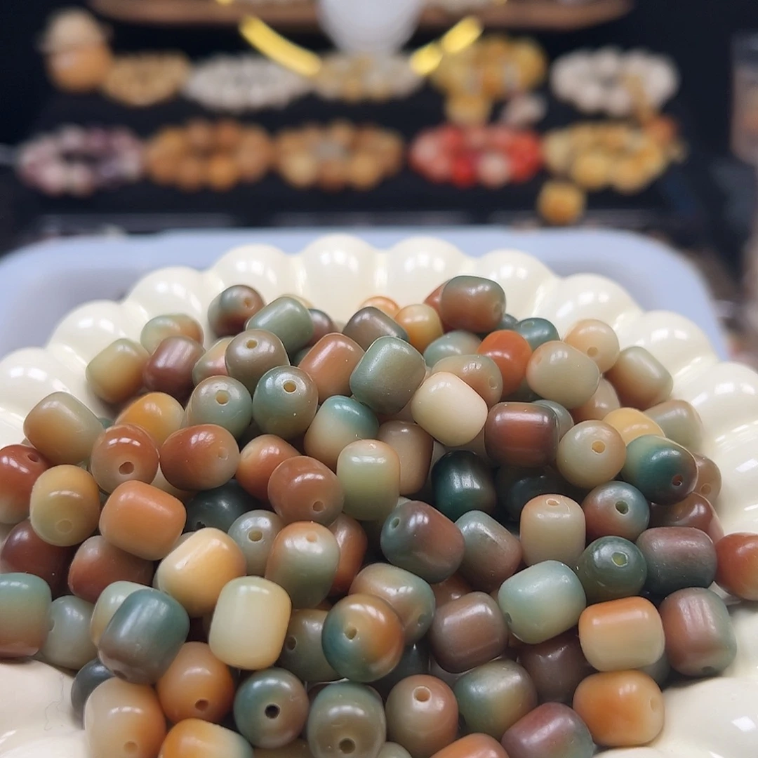 菩提根/象牙果手串卡12敦煌年糕110颗