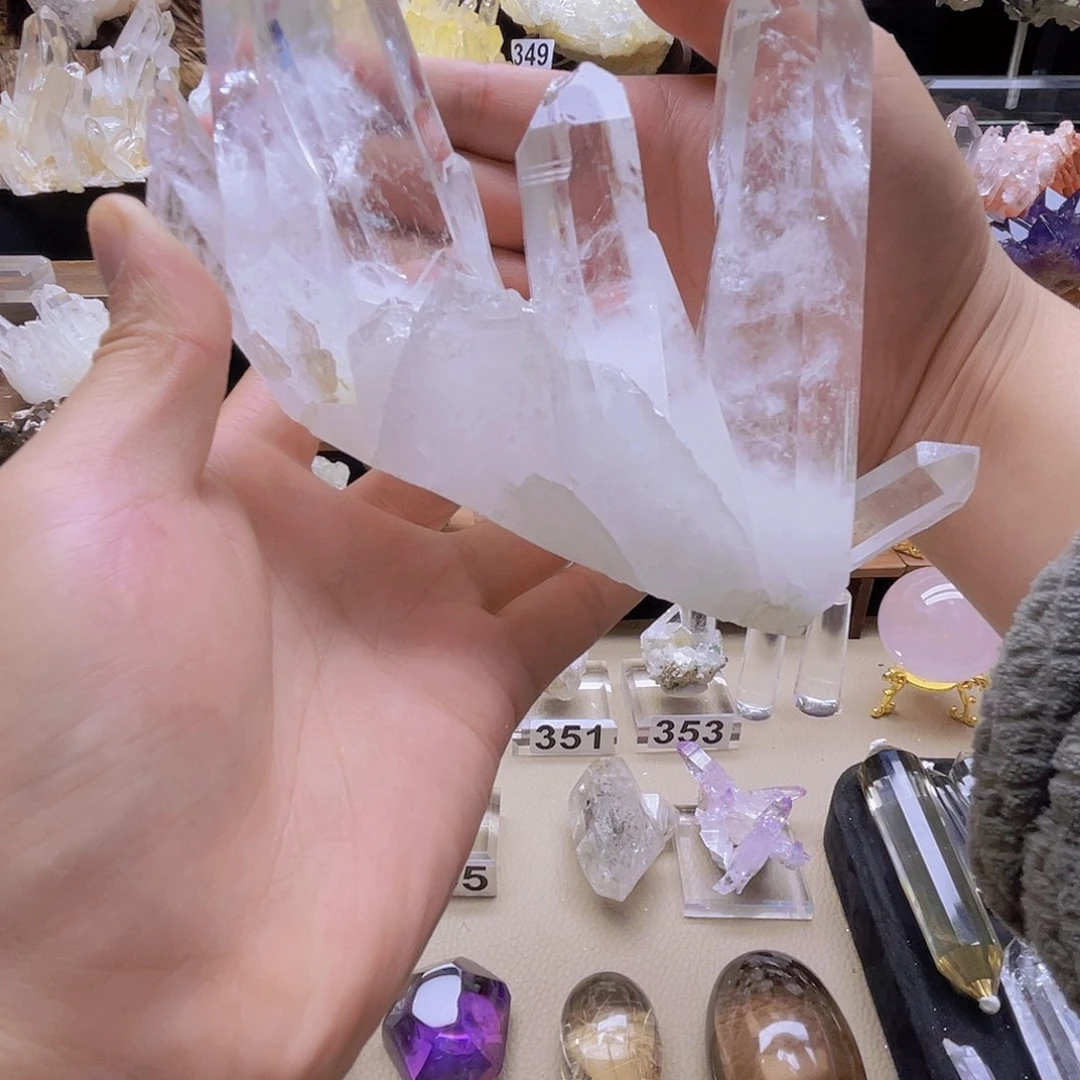 石材巴西白水晶