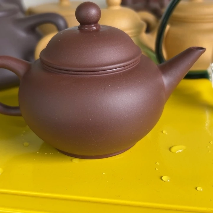 茶壶紫砂紫泥水平150cc