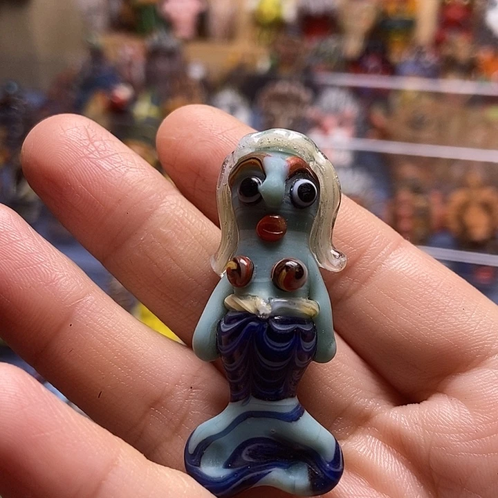 颈饰琉璃小美人鱼015