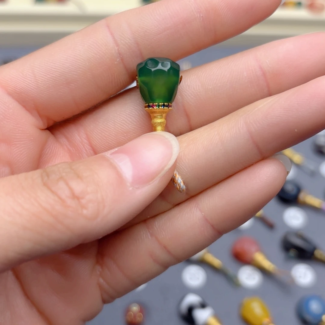 玛瑙/玉髓隔珠未镶嵌